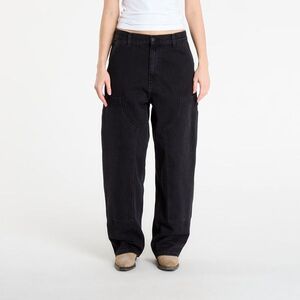 Nadrágok Carhartt WIP W' Brandon Double Knee Pant Black Stone Washed XS kép