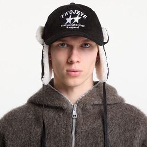 Cap TwoJeys Heavy Silver Black Earflap Black Universal kép