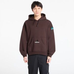 Sweatshirt adidas Equipment Ribbed Hoodie Aurora Coffee L kép