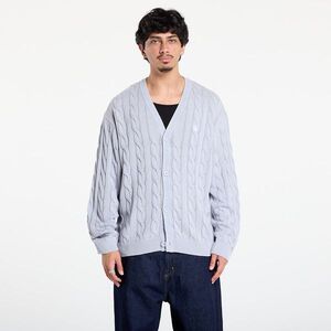 Pulóver Carhartt WIP Carter Cardigan UNISEX Blue Fog Garment Dyed L kép
