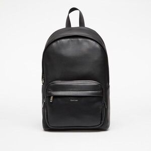 Hátizsák Calvin Klein Raised Round Backpack Black Universal kép