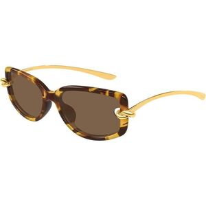 Bottega Veneta BV1440SA 002 ONE SIZE (59) Havana Férfi Napszemüvegek kép