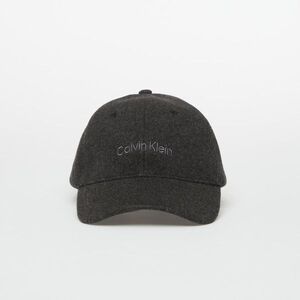 Cap Calvin Klein Embroidered Titlecase Logo Felt Black Heather OS kép