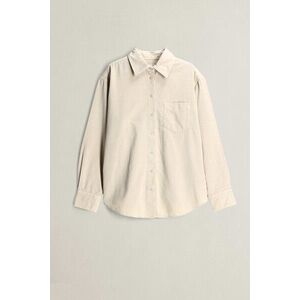 ING GANT REL CORDROY SHIRT CLAY BEIGE kép
