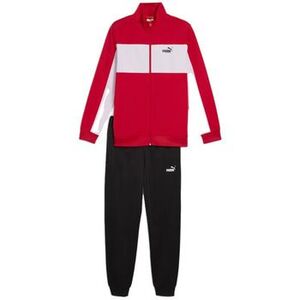 Melegítő kabátok Puma Ensemble de survêtement Poly Colorblock rouge kép