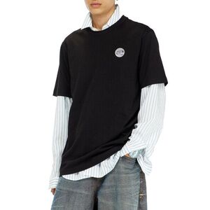 Póló Diesel T-Adjust-Aa7 T-Shirt Black kép