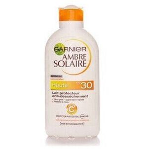 Napvédők Garnier Ambre Solaire SPF 30 Anti-Dryness Protective Milk kép
