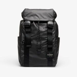 Hátizsák Calvin Klein Rubberized Flap Back Black Universal kép