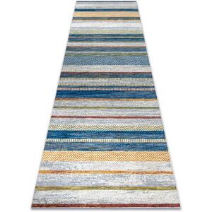 Szőnyegek Rugsx ANDRE 35950 mosható szőnyeg Lines, geometriai cs 80x200 cm kép