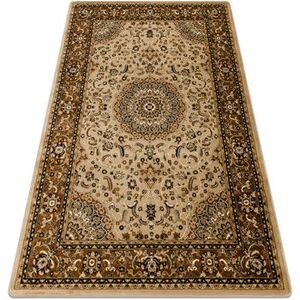 Szőnyegek Rugsx Royal szőnyeg E0177 Keret, rozetta - bézs 180x270 cm kép