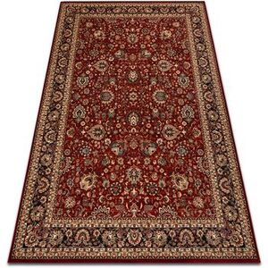Szőnyegek Rugsx KASHQAI 4362 300 gyapjú szőnyeg dísz bordó 200x300 cm kép