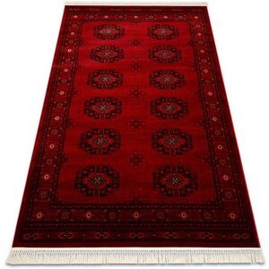 Szőnyegek Rugsx ORIENT 6871 szőnyeg bordó / fekete Keret, 100x200 cm kép