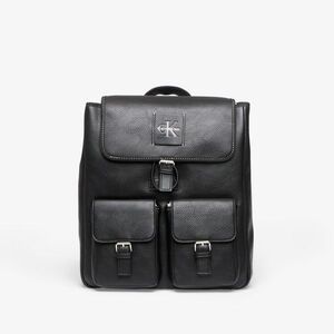Hátizsák Calvin Klein Bold Pebble Flap Backpack Black OS kép