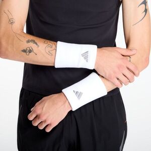 adidas Tennis Wristband Large White/ Iron Met. Universal kép