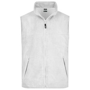 Daiber Férfi fleece mellény JN045 - Fehér | 2XL kép