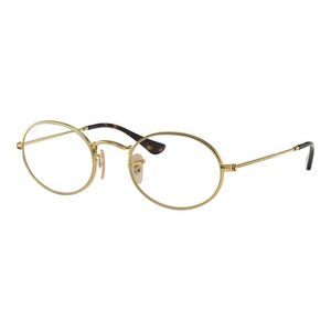 Ray-Ban Oval RX3547V 2500 M (48) Arany Unisex Dioptriás szemüvegek kép