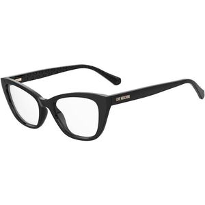 Love Moschino MOL636 807 ONE SIZE (52) Fekete Férfi Dioptriás szemüvegek kép