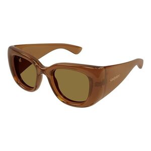 Saint Laurent HOWL SL903HOWL 007 ONE SIZE (55) Barna Férfi Napszemüvegek kép