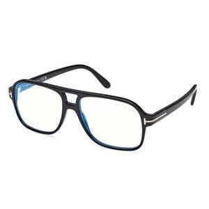 Monitor szemüveg Tom Ford FT6058-B 001 kék fényszűrővel kép