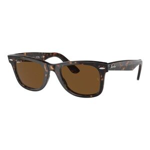 Ray-Ban Wayfarer Classic RB2140 902/57 Polarized M (50) Havana Unisex Napszemüvegek kép