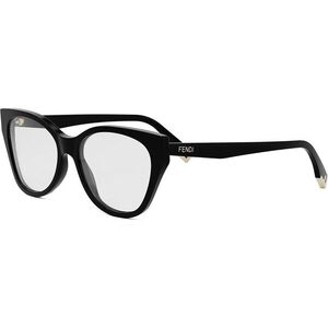 FENDI Way Black Pantos Eyeglasses ONE SIZE (54) Fekete Férfi Dioptriás szemüvegek kép