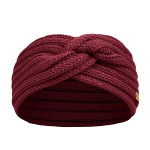 Bontis Női keresztezett kötött fejpánt - Borvörös | unisex kép