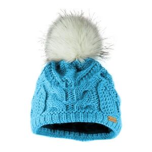 Bontis Női téli sapka szőrmés pomponnal - Világoskék | unisex kép