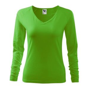 MALFINI Női hosszú újjú póló Elegance - Apple green | XS kép