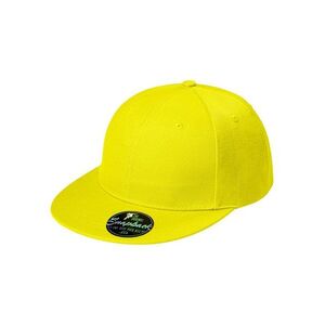MALFINI Rap 6P siltes sapka - Citromsárga | unisex kép