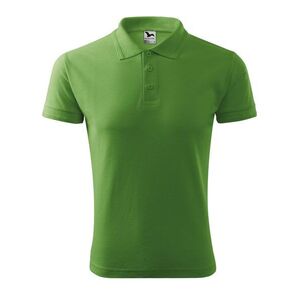 MALFINI Férfi galléros póló Pique Polo - Fűzöld | 3XL kép