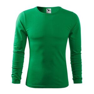 MALFINI Férfi hosszú ujjú póló Fit-T Long Sleeve - Középzöld | M kép