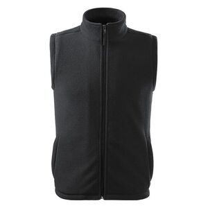 MALFINI Fleece mellény Next - Ebony gray | XS kép