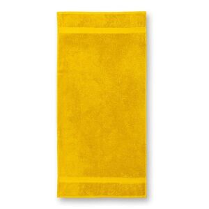 MALFINI Terry Bath Towel fürdőlepedő - Sárga | 70 x 140 cm kép