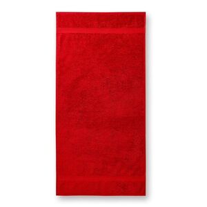 MALFINI Terry Bath Towel fürdőlepedő - Piros | 70 x 140 cm kép