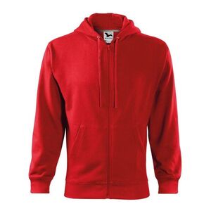 MALFINI Férfi felső Trendy Zipper - Piros | M kép