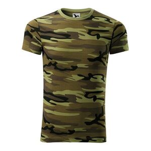 MALFINI Terepszínű póló Camouflage - Terepszínű zöld | XS kép