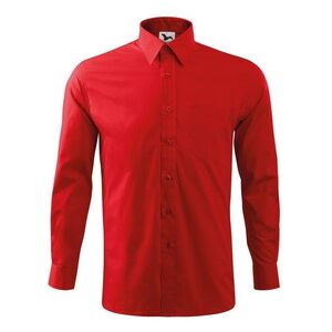 MALFINI Férfi ing Style Long Sleeve - Piros | 2XL kép