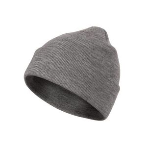 MALFINI Beanie sapka - Sötétszürke melírozott | unisex kép