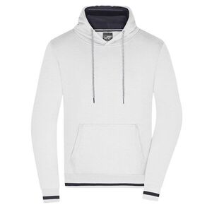 Daiber Club férfi kapucnis felső JN778 - Fehér / sötétkék | 2XL kép