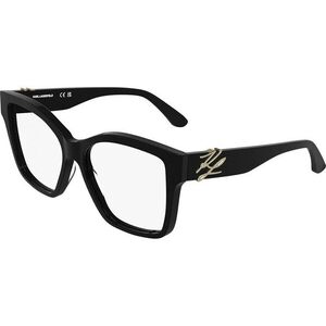 Karl Lagerfeld KL6215 001 ONE SIZE (55) Fekete Férfi Dioptriás szemüvegek kép
