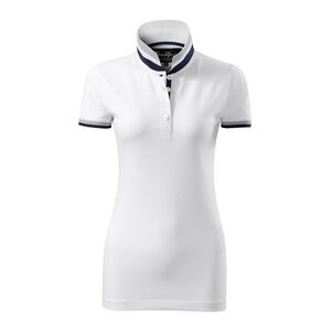 MALFINI Női galléros póló Collar Up - Fehér | XS kép