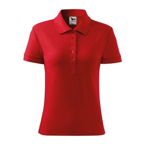 MALFINI Női galléros póló Cotton Heavy - Piros | XS kép