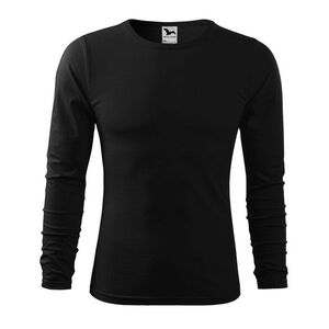 MALFINI Férfi hosszú ujjú póló Fit-T Long Sleeve - Fekete | S kép