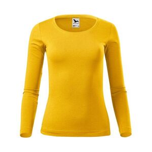 MALFINI Női hosszú ujjú póló Fit-T Long Sleeve - Sárga | XS kép