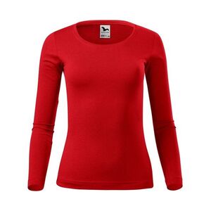 MALFINI Női hosszú ujjú póló Fit-T Long Sleeve - Piros | XS kép