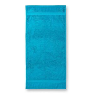 MALFINI Terry Bath Towel fürdőlepedő - Türkiz | 70 x 140 cm kép