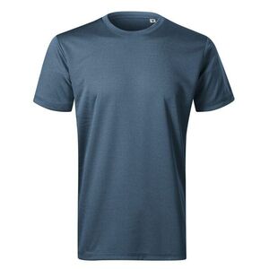 MALFINI Férfi póló Chance - Sötét denim melírozott | S kép