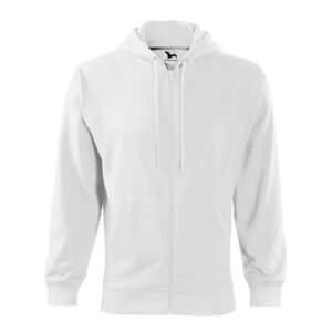 MALFINI Férfi felső Trendy Zipper - Fehér | M kép