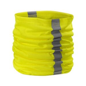 MALFINI HV Twister kendő - Fényvisszaverő sárga | unisex kép