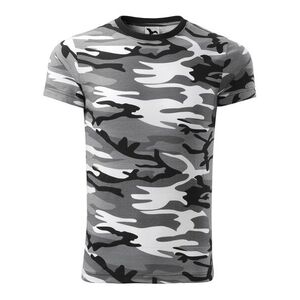 MALFINI Terepszínű póló Camouflage - Terepszínű szürke | XS kép